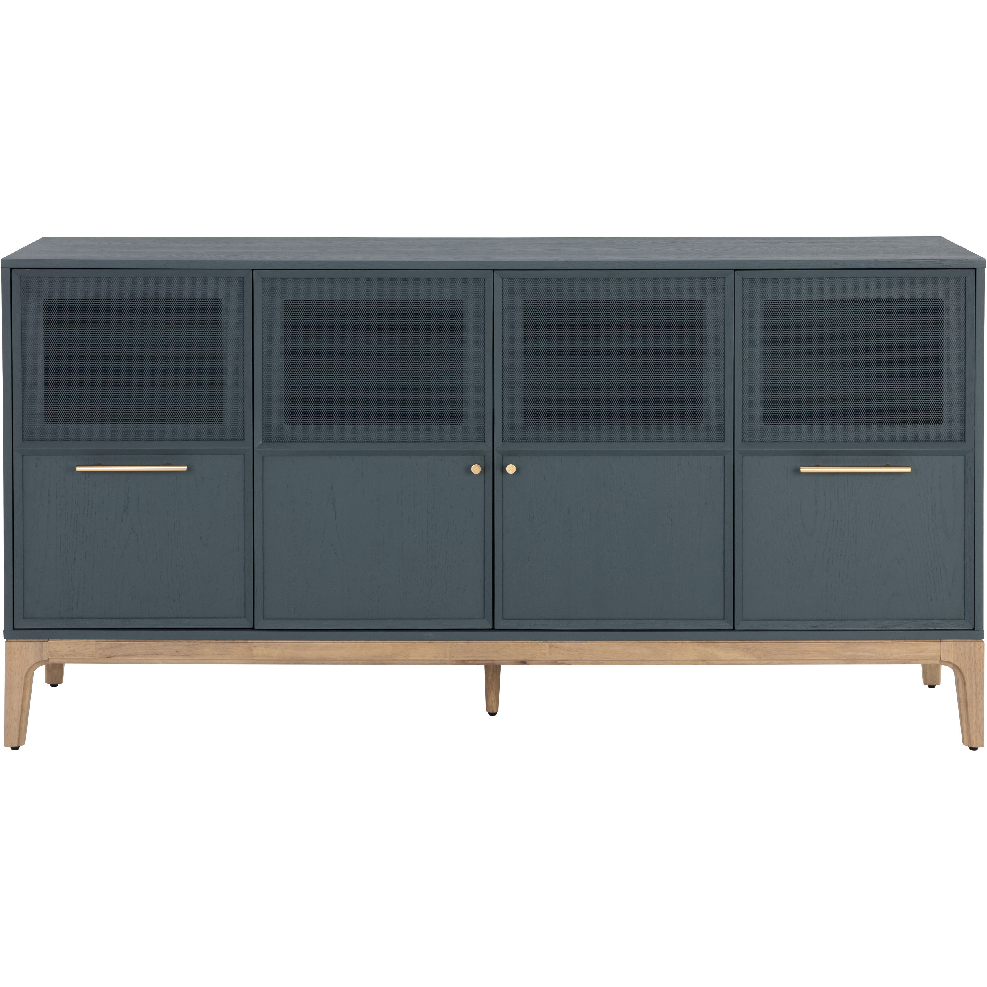 Rivero 71 X 17.75 inch Teal Sideboard